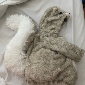 Squirrel Costume with Fluffy Tail